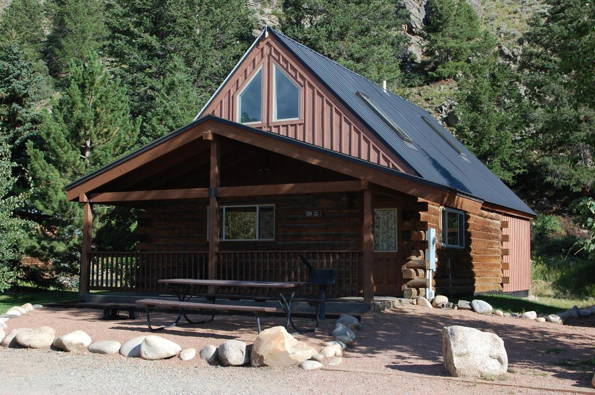 Cabin 28 Almont Exteriér fotografie